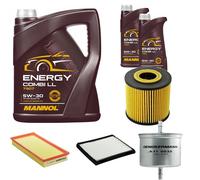 DENCKERMANN Controllo Set MANNOL Combi LL 5W-30 7L Per Volvo V40 Kombi 1.8