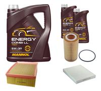 Denckermann Controllo Set mannol Combi Ll 5W-30 7L per VW Amarok 3.0