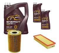 DENCKERMANN Controllo Set MANNOL Combi LL 5W-30 7L Per VW Caddy II Kasten