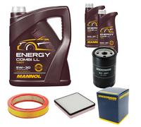 DENCKERMANN Controllo Set MANNOL Combi LL 5W-30 7L Per VW Golf II 1.3 Jetta
