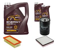 DENCKERMANN Controllo Set MANNOL Combi LL 5W-30 7L Per VW Golf II 1.6 1.8i