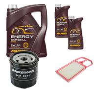 DENCKERMANN Controllo Set MANNOL Combi LL 5W-30 7L Per VW Golf IV 1.4 16V