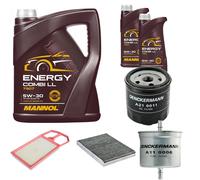 Denckermann Controllo Set mannol Combi Ll 5W-30 7L per VW Golf IV 1.4 16V