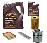 DENCKERMANN Controllo Set MANNOL Combi LL 5W-30 7L Per VW Sharan 1.9 TDI