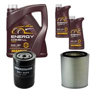 DENCKERMANN Controllo Set MANNOL Combi LL 5W-30 7L Per VW Transporter III