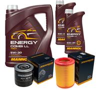 DENCKERMANN Controllo Set MANNOL Combi LL 5W-30 7L Per VW Transporter IV