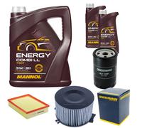 DENCKERMANN Controllo Set MANNOL Combi LL 5W-30 7L Per VW Transporter IV Bus