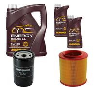 DENCKERMANN Controllo Set MANNOL Combi LL 5W-30 7L Per VW Transporter IV Bus