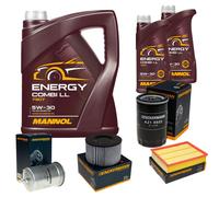 DENCKERMANN Controllo Set MANNOL Combi LL 5W-30 7L Per VW Transporter IV Bus