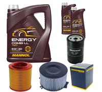 DENCKERMANN Controllo Set MANNOL Combi LL 5W-30 7L Per VW Transporter IV Bus