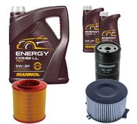 DENCKERMANN Controllo Set MANNOL Combi LL 5W-30 7L Per VW Transporter IV Bus