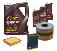 DENCKERMANN Controllo Set MANNOL Combi LL 5W-30 8L Per Audi A8 4.2 Quattro