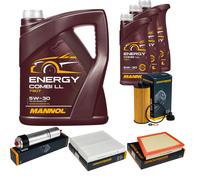 DENCKERMANN Controllo Set MANNOL Combi LL 5W-30 8L Per BMW 2 Active Tourer
