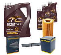 DENCKERMANN Controllo Set MANNOL Combi LL 5W-30 8L Per BMW 3er Touring 325d