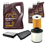 DENCKERMANN Controllo Set MANNOL Combi LL 5W-30 8L Per Chevrolet Epica 2.0 D