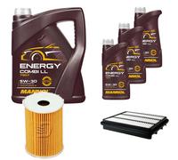 DENCKERMANN Controllo Set MANNOL Combi LL 5W-30 8L Per Chevrolet Epica 2.0 D