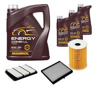 DENCKERMANN Controllo Set MANNOL Combi LL 5W-30 8L Per Chevrolet Nubira