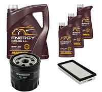 DENCKERMANN Controllo Set MANNOL Combi LL 5W-30 8L Per Chrysler 2.0I Neon