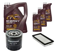 DENCKERMANN Controllo Set MANNOL Combi LL 5W-30 8L Per Chrysler 3.3I 2.4I