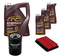 DENCKERMANN Controllo Set MANNOL Combi LL 5W-30 8L Per FORD USA Probe II 2.0
