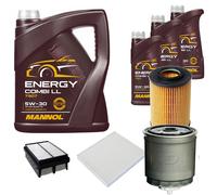 DENCKERMANN Controllo Set MANNOL Combi LL 5W-30 8L Per Hyundai Sonata V 2.0