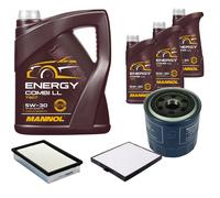 DENCKERMANN Controllo Set MANNOL Combi LL 5W-30 8L Per KIA Carnival II 2.9
