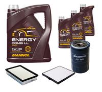 DENCKERMANN Controllo Set MANNOL Combi LL 5W-30 8L Per KIA Carnival II 2.9