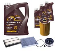 DENCKERMANN Controllo Set MANNOL Combi LL 5W-30 8L Per KIA Sorento III 2.2