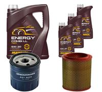 DENCKERMANN Controllo Set MANNOL Combi LL 5W-30 8L Per Lancia Kappa Coupe