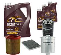 DENCKERMANN Controllo Set MANNOL Combi LL 5W-30 8L Per Lancia Kappa Coupe