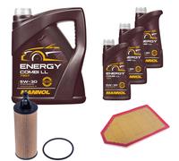 DENCKERMANN Controllo Set MANNOL Combi LL 5W-30 8L Per Lancia Thema 3.6