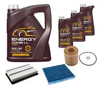 DENCKERMANN Controllo Set MANNOL Combi LL 5W-30 8L Per Mazda CX-7 2.3 MZR