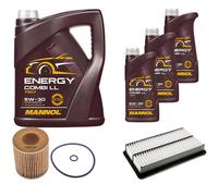 DENCKERMANN Controllo Set MANNOL Combi LL 5W-30 8L Per Mazda CX-7 2.3 MZR