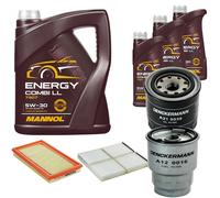 DENCKERMANN Controllo Set MANNOL Combi LL 5W-30 8L Per Mazda Premacy 2.0 TD