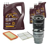 DENCKERMANN Controllo Set MANNOL Combi LL 5W-30 8L Per Mazda Premacy 2.0 TD