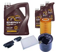 DENCKERMANN Controllo Set MANNOL Combi LL 5W-30 8L Per Mercedes-Benz GLE 350