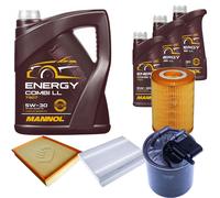 DENCKERMANN Controllo Set MANNOL Combi LL 5W-30 8L Per Mercedes Sprinter