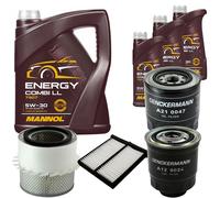 DENCKERMANN Controllo Set MANNOL Combi LL 5W-30 8L Per Mitsubishi L 200 2.5