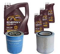 DENCKERMANN Controllo Set MANNOL Combi LL 5W-30 8L Per Nissan Cabstar E