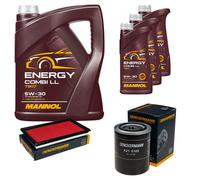DENCKERMANN Controllo Set MANNOL Combi LL 5W-30 8L Per Nissan Laurel 2.8 D