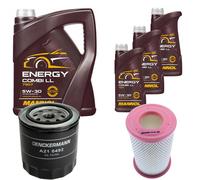DENCKERMANN Controllo Set MANNOL Combi LL 5W-30 8L Per Nissan NP300 Pick-Up