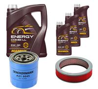 DENCKERMANN Controllo Set MANNOL Combi LL 5W-30 8L Per Nissan Pick-Up 2.4