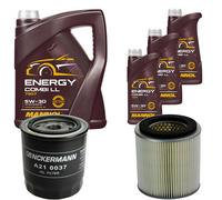 DENCKERMANN Controllo Set MANNOL Combi LL 5W-30 8L Per Nissan Urvan Bus 2.4I