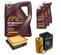 DENCKERMANN Controllo Set MANNOL Combi LL 5W-30 8L Per Opel Vivaro Kasten