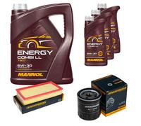 DENCKERMANN Controllo Set MANNOL Combi LL 5W-30 8L Per Peugeot 406 Break 2.0