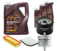 DENCKERMANN Controllo Set MANNOL Combi LL 5W-30 8L Per Renault Laguna I 2.0