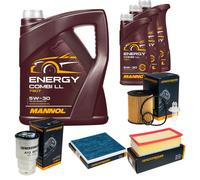 DENCKERMANN Controllo Set MANNOL Combi LL 5W-30 8L Per Toyota Corolla Verso