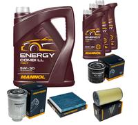 DENCKERMANN Controllo Set MANNOL Combi LL 5W-30 8L Per Toyota Hiace IV Bus