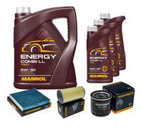 DENCKERMANN Controllo Set MANNOL Combi LL 5W-30 8L Per Toyota Hiace IV Bus