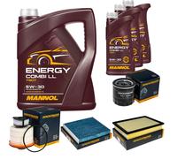 DENCKERMANN Controllo Set MANNOL Combi LL 5W-30 8L Per Toyota Hilux VIII